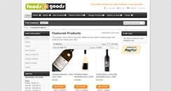 Desktop Screenshot of foodsngoods.com